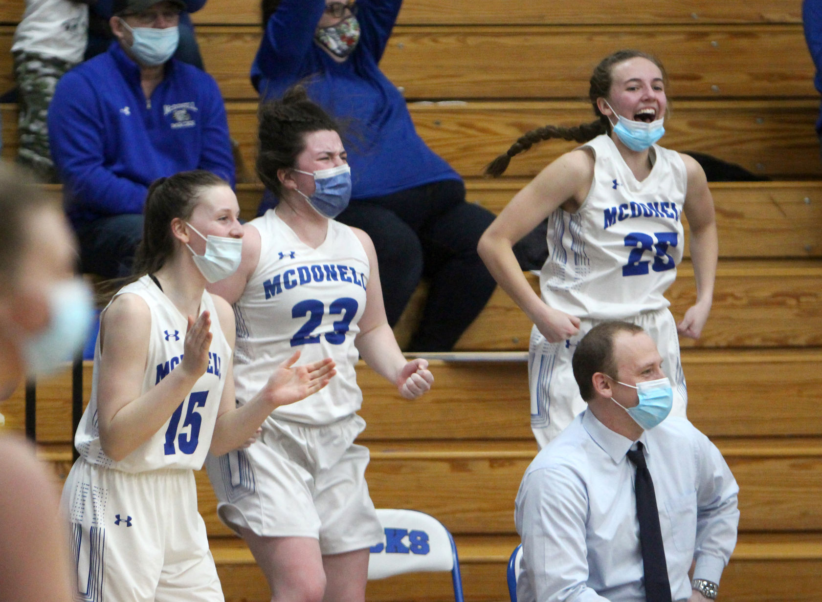 Gilman at McDonell girls basketball 2-12-21